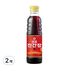샘표 진간장 S, 500ml, 2개