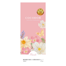 COCODOR 珂珂朵爾 室內擴香瓶 200ml, 質感設計, 多款香味, 玫瑰香水 Rose Perfume, 1組