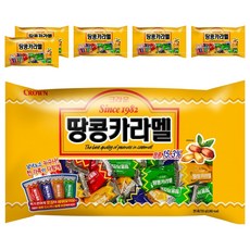 CROWN 皇冠 焦糖花生糖, 720g, 6袋