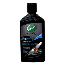 美國龜牌 Turtle Wax 石墨烯塑膠飾條保養還原劑，恢復和保護褪色的外部飾條和塑料, 296ml, 1瓶