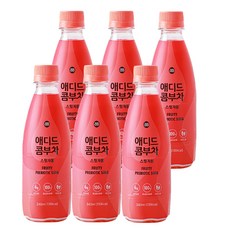 애디드 콤부차 스윗자몽, 340ml, 6개