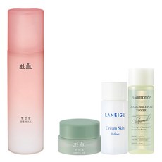 한율 빨간쌀 진액 미스트 150ml + 아모레퍼시픽 기초케어 3종, 1세트