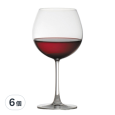 Ocean Glass 麥德遜勃根地紅酒杯, 650ml 透明 6個