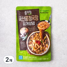 풀무원 국산콩 청국장 찌개양념, 130...