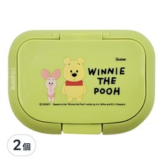 Skater 濕紙巾蓋, POOH, 2個