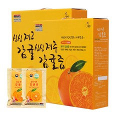 싱싱 제주 감귤즙, 100ml, 100개