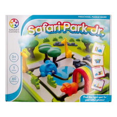 SMART GAMES 彩虹動物公園Set, 幼兒園拼圖遊戲, 1盒