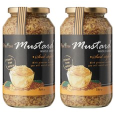 파인트리 홀그레인 머스터드 소스, 850g, 2개 850g, 2개