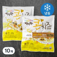 한만두 달달한 콘치즈 군만두 (냉동), 420g, 10개