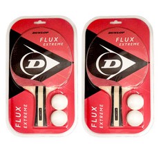 DUNLOP Flux Extreme 乒乓球拍 2p + Ball 4p, 單品, 1組