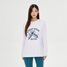 벤디스 여성용 오버핏 모히또 래쉬가드 상의 C280