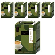Damtuh 丹特 紅蔘薑茶沖泡粉, 18g, 40包, 5盒