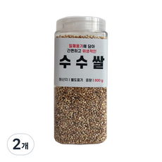 대한농산 통에담은 수수쌀, 800g, 2개
