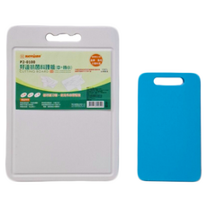 KEYWAY 聯府 好運抗菌料理板 適溫20~120度 P2-0100, 中0.3kg + 特小0.12kg, 1組