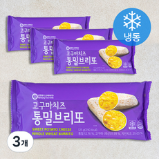 남향푸드또띠아 고구마치즈 통밀브리또 4개입 (냉동), 500g, 3개