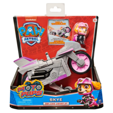 PAW PATROL 汪汪隊立大功 機動隊特技機車迴力車 天天DELUXE VEHICLE, 天天 + 機動飛天機車, 1盒