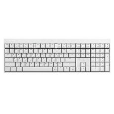 CHERRY 무선 기계식 일반형 키보드, 화이트, MX BOARD 2.0S  (적축), 적축