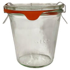 WECK 900玻璃罐 290ml, 德國製, M口徑, 1個