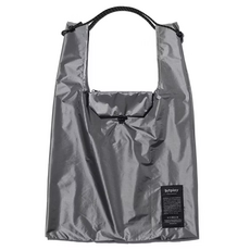 bitplay 超輕量翻轉耐重口袋包, Foldable 2-Way Bag, 100% Cordura, 約70克, 可耐重70公斤, 銀河灰 淺灰, 70g