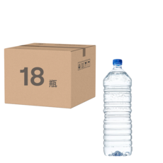 Tamsaa 無標籤天然水, 2L, 18瓶
