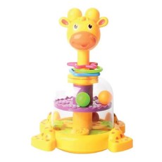 SUNLIKE 旋轉長頸鹿兒童玩具, 促進觸覺發展 提升抓握能力 多彩設計 幫助早期認知學習 訓練手眼協調 提升反應速度, GU-83058, 1個