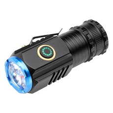 RONEVER 迷你充電式手電筒, 1個, XHP35-1