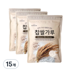 성진 찹쌀 가루, 400g, 15개