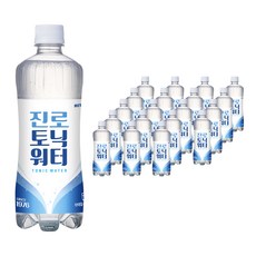 진로토닉워터, 600ml, 20개