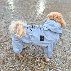 Leto 狗狗多合一雨衣, 藍色, 1個
