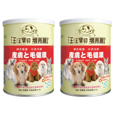 wow wow baby 汪汪寶貝 增亮麗, 添加硫酸鋅、生物素，毛髮亮麗配方，多達8種維生素，毛髮亮、皮膚好, 皮膚與毛髮健康, 2罐