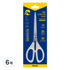 피스코리아 스마트 가위 M-603, 랜덤발송, 6개 랜덤 발송, 6개