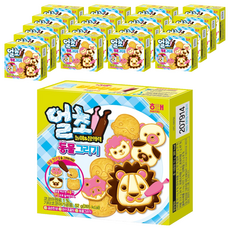 HAITAI 海太 DIY巧克力風味餅乾 動物造型系列, 單品, 18盒