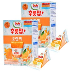 돌 후룻팝 오렌지, 496ml, 2개
