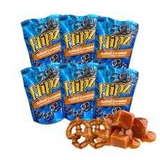 플립즈 카라멜 프레첼, 90g, 6개