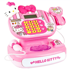 BUNNYLAND Hello Kitty可愛收銀機, 多功能互動角色扮演玩具, HELLO KITTY, 1盒