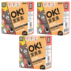 LitoMON 怪獸部落 OK葉黃素 30包, 維護眼睛健康, 3盒