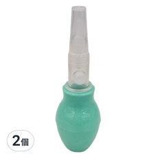 bab 培寶 氣囊按壓式吸鼻器, 2入組- 寶寶鼻腔護理必備，安全材質，使用方便, 2個