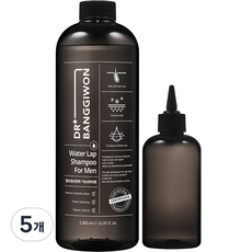 닥터방기원 워터 랩 포맨 탈모 샴푸, 5개, 1000ml