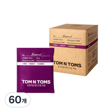 탐앤탐스 오리지널 핸드드립 커피, 60개, 8g, 1개