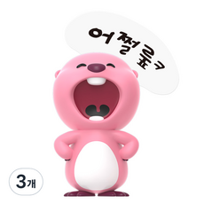 로이체 잔망루피 모니터 피규어 당당루피, 3개