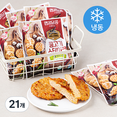 밀스원 맵콩달콩 콩고기 스테이크 식물성프로틴 스파이시 (냉동), 70g, 21개