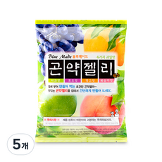 밀양한천 블루메이드 곤약젤리 믹스, 242g, 5개