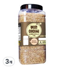 냉장고쏙 볶은 아마씨, 1.5kg, 3개