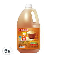 萬家香 糯米醋 3750ml, 100%純天然釀造 無防腐劑, 3.75L, 6瓶