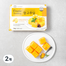 샐러드미인 망고푸딩, 1kg, 2개