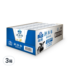 福樂 機能保久乳 鈣多多高鈣, 72個裝, 200ml