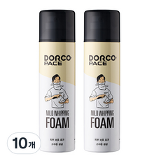 PACE 도루코 마일드 쉐이빙폼, 250ml, 10개