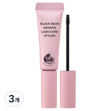 조성아TM 빈 케라틴 래쉬 케어 스타일러 속눈썹 영양제 블랙, 9ml, 3개