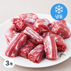 주원산오리 무항생제 인증 오리목뼈 (냉동), 500g, 3개 none 섬네일