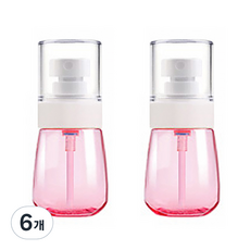 DM 뷰티 미스트 공병 30ml, 라이트 핑크, 6개